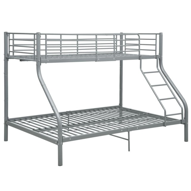 Bunk Bed Frame Metal 140x200cm/90x200cm Solid Single Bed Multi Colours