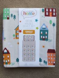 George Single Reversible Duvet Cover Bedding Set House Houses Design