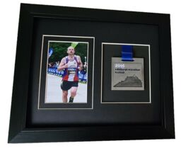 Virtual London Marathon Medal Photo Frame Black