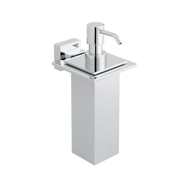 Vado Level Soap Dispenser Chrome Lev-182b-c/p Square Wall Mounted