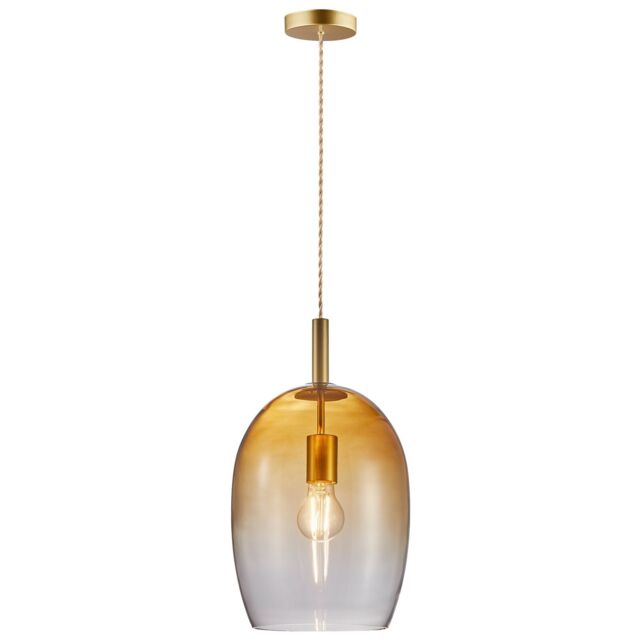 Nordlux Uma 23 Pendant Light E27 Amber Ip20 Indoor Lamp Lighting 230v