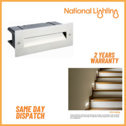 Seina Led Brick Guide Light Ip44 Cool White Waterproof Lights For