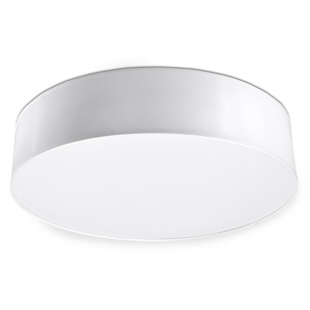Ceiling Lamp Arena 45 Pvc White E27 Led Sollux Lighting Living Room