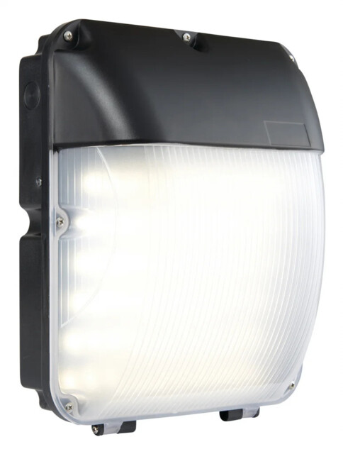 Outdoor Light Black Lucca Led Wall Photocell Ip65 30w 4000k 2400lm