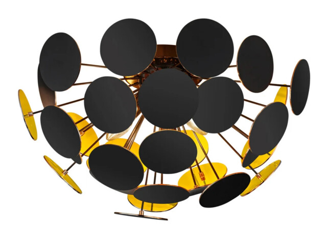 Ceiling Light Black Discalgo 3 And Gold Trio 609900332