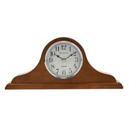 Widdop Napoleon Oak Wooden Mantel Clock W2966oak
