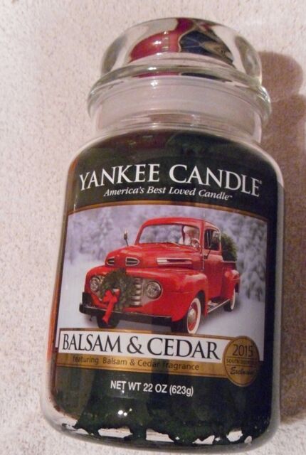 Yankee South Deerfield Village 2015 Balsam & Cedar Large Usa Exclusive