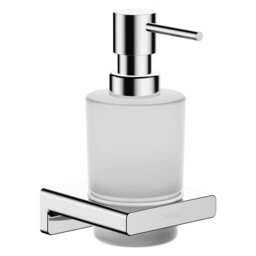 Hansgrohe Addstoris Bathroom Liquid Soap Dispenser Chrome Wall Mounted
