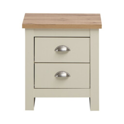 2 Piece Bedroom Set 7 Drawer Chest Of Drawers 2 Drawer Bedside Table