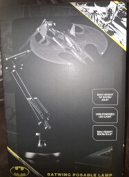 Batman Batwing Posable Led Desk Light Usb Lamp Official Dc Product
