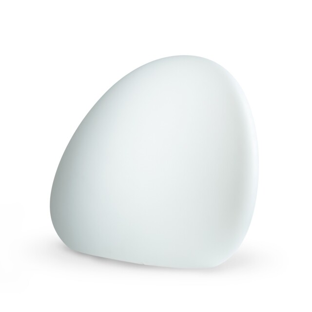 Stone M White Garden Light Glowing Stone 1x E27/ 25w Ip44 Plastic