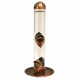 Wild Bird Feeder System, Antique Copper, 1.8 Lb. Capacity - 385-2