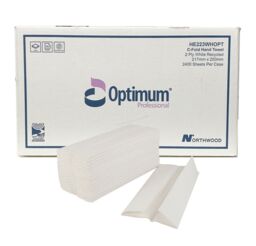 C Fold Paper Hand Towels White 2 Ply Multifold Tissues - Case Of 2400