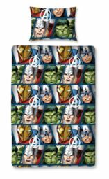 "Marvel Single Disney ""avengers Shield"" Rotary Duvet Set -"