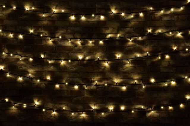 Lyyt 180 Led Heavy Duty Static String Light - Warm White