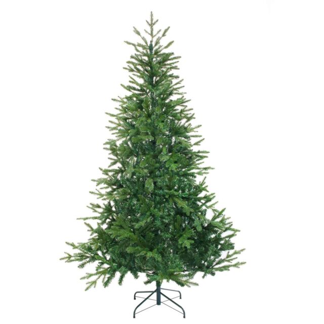 Realistic Christmas Tree, Artificial 7ft/210cm, 1480 Xmas Pe/pvc Tips