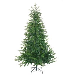 Realistic Christmas Tree, Artificial 7ft/210cm, 1480 Xmas Pe/pvc Tips