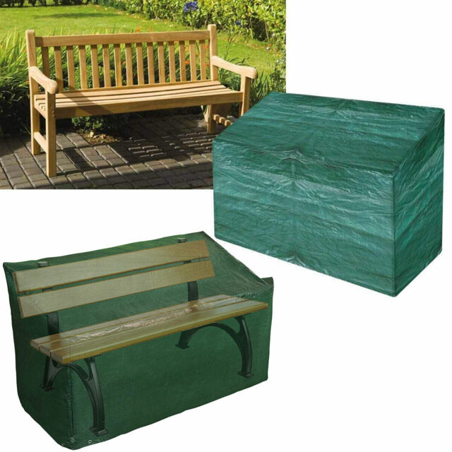 Heavy Duty 3 Seater Garden Bench Seat Cover Waterproof Weatherproof