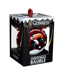 Guinness Christmas Bauble With Toucan Design
