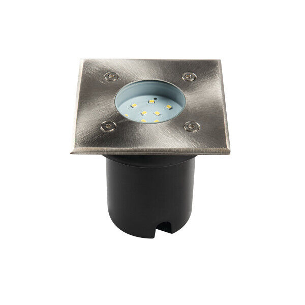Recessed Floor Ligths Led Lamp Gordo N 1w Cw-l-sr Angular Stainless