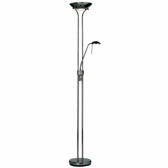 Endon Rome Mother & Child Dimmer Switch Standing Task Floor Lamp
