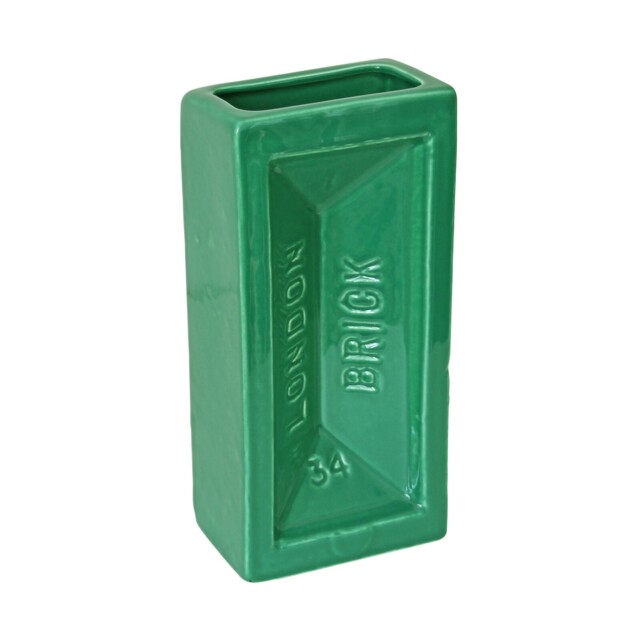 Stolen Form London Brick Vase All Colour Green