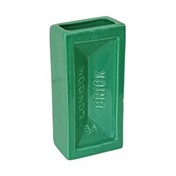 Stolen Form London Brick Vase All Colour Green