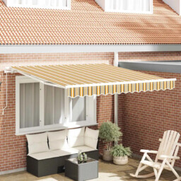 Awning Retractable Multicolour 300 X 250 X 165 Cm Polyester Vidaxl