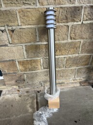 Contemporary Ip44 Integrated Led Bollard Lamp Post Garden Outside
