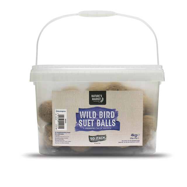 Hanging Deluxe Donut Fat Ball Feeder Wild Garden Birds High Energy