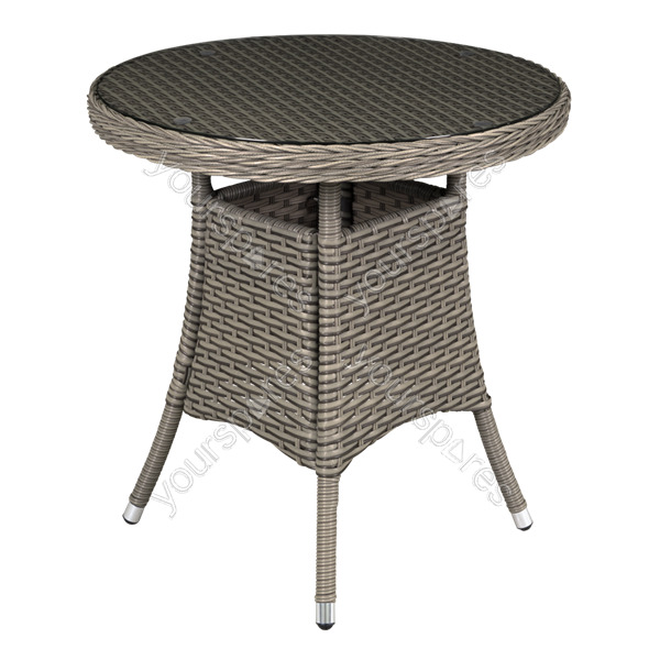 Sealey Dellonda Chester Rattan Wicker Outdoor Bistro Table With