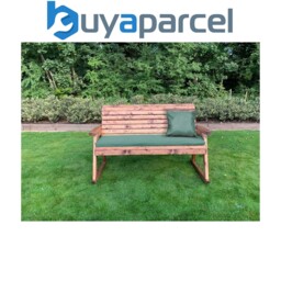 Charles Taylor Wooden Garden 3 Seater Rocker Bench Rocking Chair &