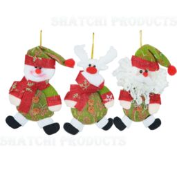 Christmas Tree Hanging Ornaments Decorations Stocking Filler Teddy