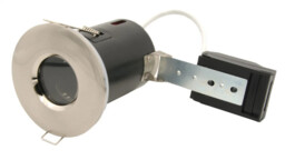 Downlight Silver Gu10 Ip65 Brushed Nickel Down Light Excluding Bulb
