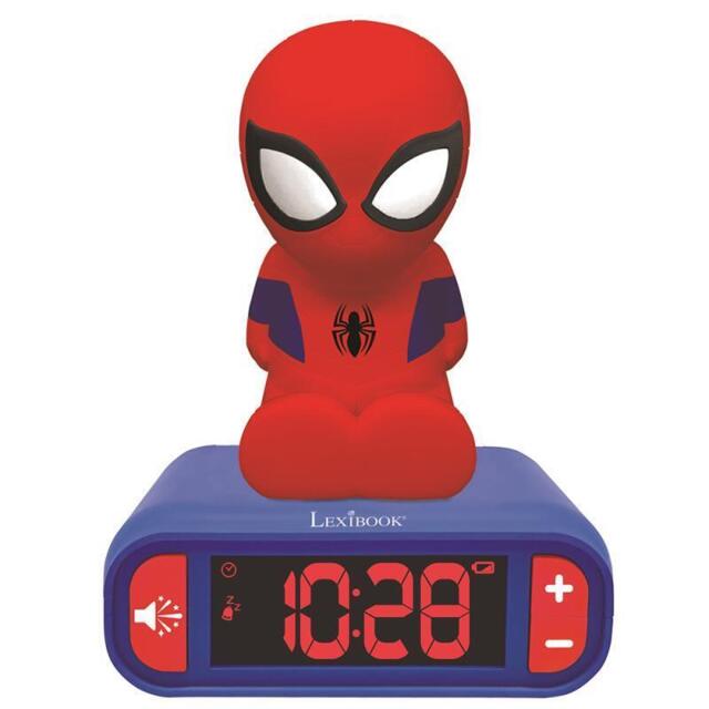 Lexibook Disney Digital Alarm Clock Night Light W/ Snooze - 18 Designs