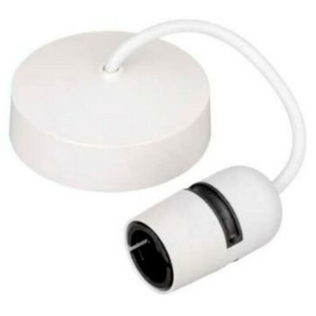 "Deta S106/6t2 Ceiling Light Safety Pendant Set C/w Decorators Cover 6"""