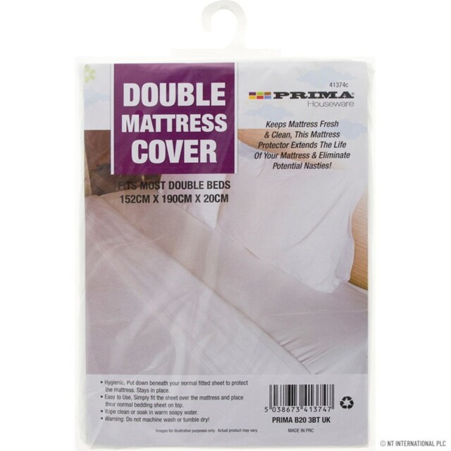 Double Mattress Cover Soft Quilted Mattress Protector Breathable