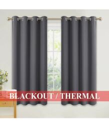 Pony Dance Grey Blackout Curtains - Super Soft Curtains For Bedroom 46