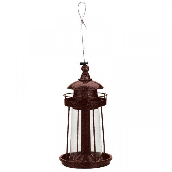 Smart Garden Decorative Hanging Lighthouse Seed Bird Feeder Garden