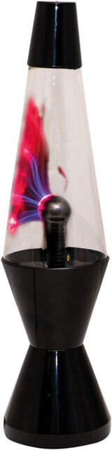 Lava Lamp Plasma Rocket Contact Sensitive Lamp With Tesla Ball Retro