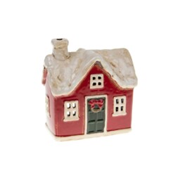 Village Pottery Tea Light Holders Christmas Collection - Various