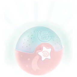 Infantino Baby Night Light Projector Soothing Music Crib Light Pink Uk