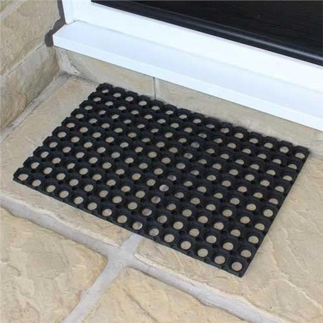 Jvl Contract Rondo Rubber Scrapper Door Mat - 40 X 60cm / 50 X 100cm