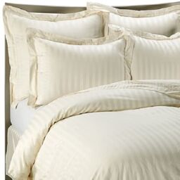 500 Thread Classic Stripe Continental Square 65cm X 65cm Pillow Cases