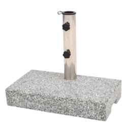 Parasol Base Granite Rectangular 25 Kg Vidaxl