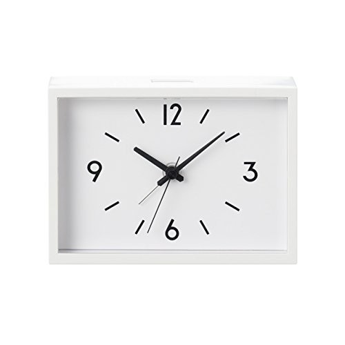 Muji Station Clock / Alarm Clock / Ivory Model: Mj -acjs1 38673576