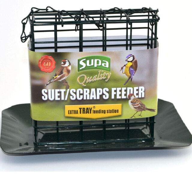 Supa Suet Cake Feeder Standard, With Tray : Wild Bird Energy Fat Bp