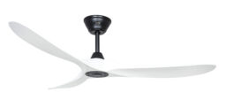 Dc Ceiling Fan With Remote Control Eco Genuino Matt Black & White 152