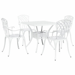 Garden Table Set Cast Aluminium Outdoor Dining Patio Furniture Terrace