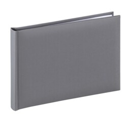 """fine Art"" Photo Album, 24 X 17 Cm, 36 White Pages, Grey"